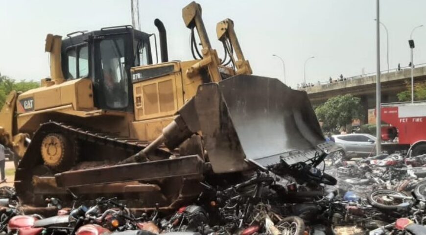 The Impact of Crushing Impounded Bikes and Vehicles in Nigeria